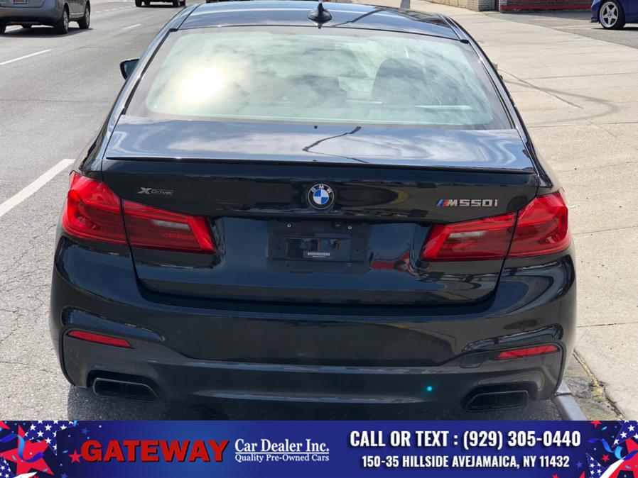 2018 BMW 5 Series M550i xDrive Sedan, available for sale in Jamaica, New York | Gateway Car Dealer Inc. Jamaica, New York 2018 BMW 5 Series M550i xDrive Sedan, available for sale in Jamaica, New York | Gateway Car Dealer Inc. Jamaica, New York