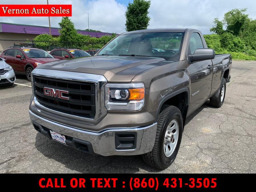 2014 GMC Sierra 1500 4WD Regular Cab 119.0", available for sale in Manchester, Connecticut | Vernon Auto Sale & Service. Manchester, Connecticut 2014 GMC Sierra 1500 4WD Regular Cab 119.0", available for sale in Manchester, Connecticut | Vernon Auto Sale & Service. Manchester, Connecticut