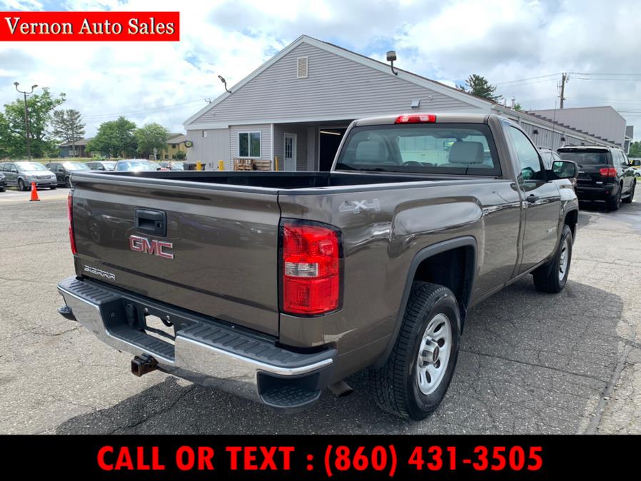 2014 GMC Sierra 1500 4WD Regular Cab 119.0", available for sale in Manchester, Connecticut | Vernon Auto Sale & Service. Manchester, Connecticut 2014 GMC Sierra 1500 4WD Regular Cab 119.0", available for sale in Manchester, Connecticut | Vernon Auto Sale & Service. Manchester, Connecticut