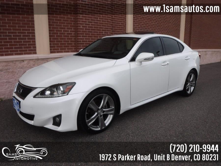 2011 Lexus IS 250 4dr Sport Sdn Auto RWD, available for sale in Denver, Colorado | Sam's Automotive. Denver, Colorado