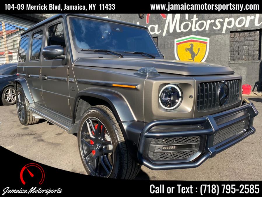 2021 Mercedes-Benz G-Class AMG G 63 4MATIC SUV, available for sale in Jamaica, New York | Jamaica Motor Sports . Jamaica, New York