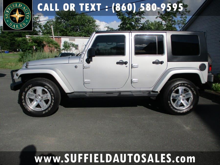 2008 Jeep Wrangler 4WD 4dr Unlimited Sahara, available for sale in Suffield, Connecticut | Suffield Auto LLC. Suffield, Connecticut