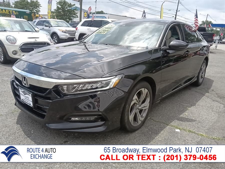 Used Honda Accord Sedan EX-L 1.5T CVT 2018 | Route 4 Auto Exchange. Elmwood Park, New Jersey Used Honda Accord Sedan EX-L 1.5T CVT 2018 | Route 4 Auto Exchange. Elmwood Park, New Jersey