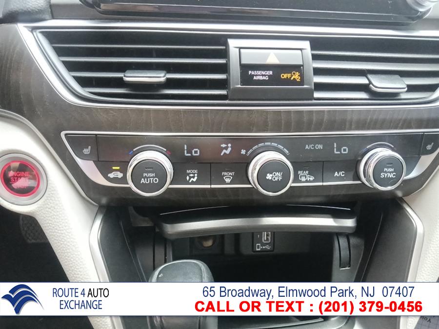 Used Honda Accord Sedan EX-L 1.5T CVT 2018 | Route 4 Auto Exchange. Elmwood Park, New Jersey Used Honda Accord Sedan EX-L 1.5T CVT 2018 | Route 4 Auto Exchange. Elmwood Park, New Jersey