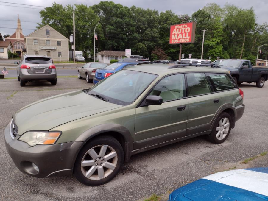 2007 Subaru Legacy Wagon 4dr H4 AT Outback PZEV, available for sale in Chicopee, Massachusetts | Matts Auto Mall LLC. Chicopee, Massachusetts