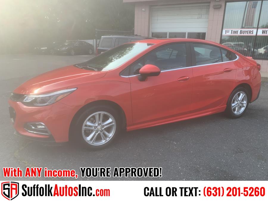 Used Chevrolet Cruze 4dr Sdn 1.4L LT w/1SD 2017 | Suffolk Autos Inc. Medford, New York Used Chevrolet Cruze 4dr Sdn 1.4L LT w/1SD 2017 | Suffolk Autos Inc. Medford, New York