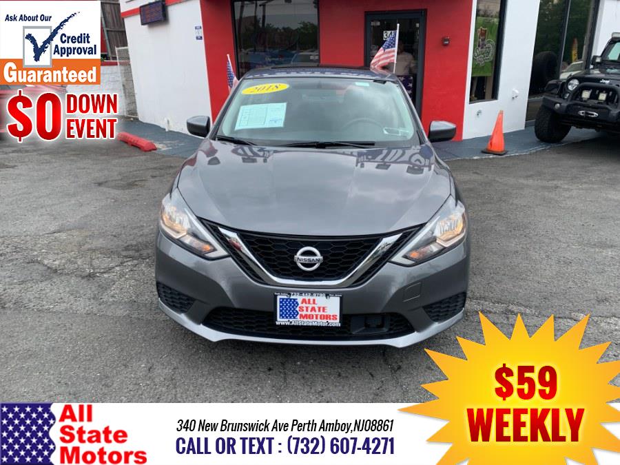 2018 Nissan Sentra S CVT, available for sale in Perth Amboy, New Jersey | All State Motor Inc. Perth Amboy, New Jersey 2018 Nissan Sentra S CVT, available for sale in Perth Amboy, New Jersey | All State Motor Inc. Perth Amboy, New Jersey