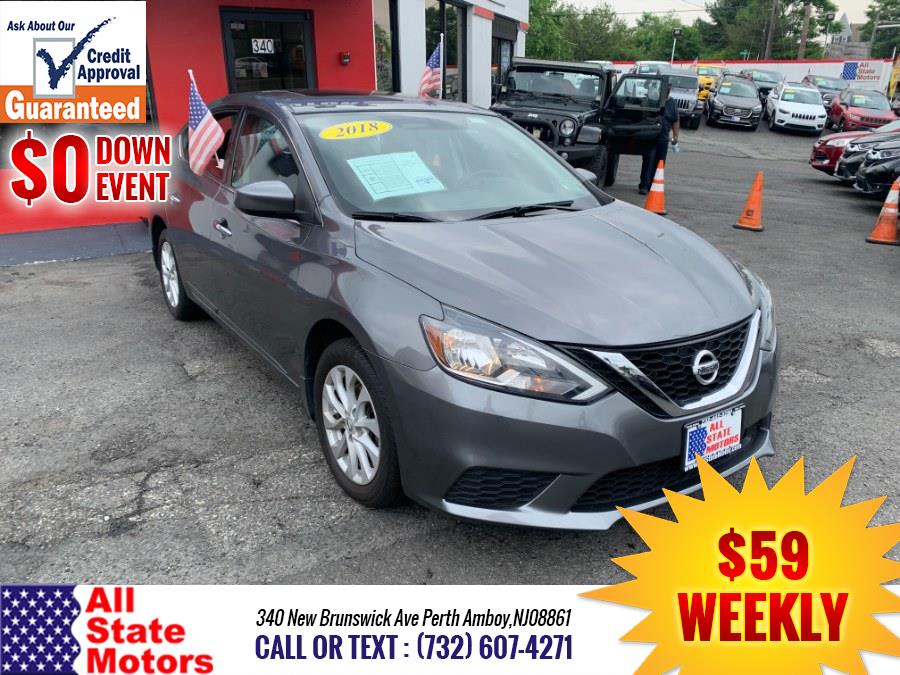 2018 Nissan Sentra S CVT, available for sale in Perth Amboy, New Jersey | All State Motor Inc. Perth Amboy, New Jersey 2018 Nissan Sentra S CVT, available for sale in Perth Amboy, New Jersey | All State Motor Inc. Perth Amboy, New Jersey