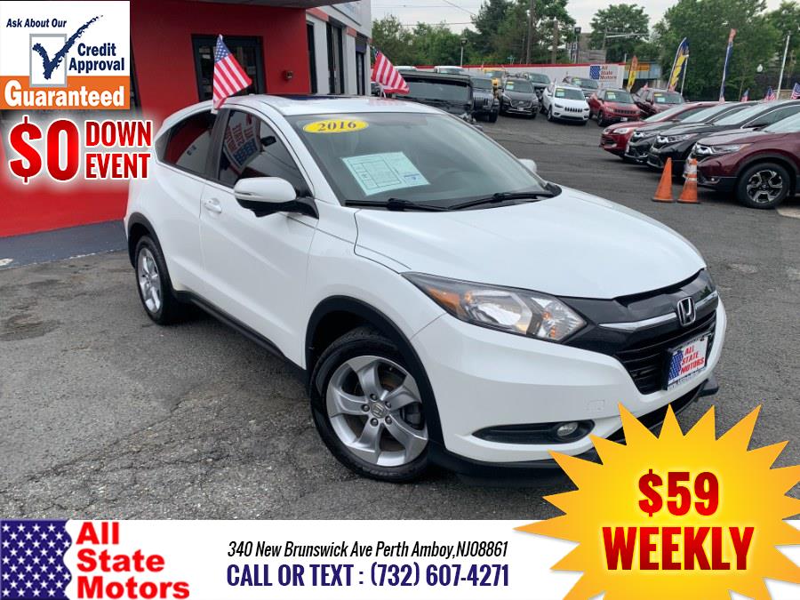 2016 Honda HR-V AWD 4dr CVT EX, available for sale in Perth Amboy, New Jersey | All State Motor Inc. Perth Amboy, New Jersey 2016 Honda HR-V AWD 4dr CVT EX, available for sale in Perth Amboy, New Jersey | All State Motor Inc. Perth Amboy, New Jersey