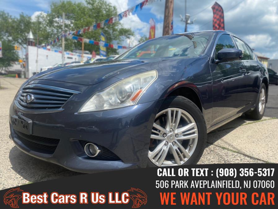 Used INFINITI G37 Sedan 4dr x AWD 2013 | Best Cars R Us LLC. Plainfield, New Jersey Used INFINITI G37 Sedan 4dr x AWD 2013 | Best Cars R Us LLC. Plainfield, New Jersey