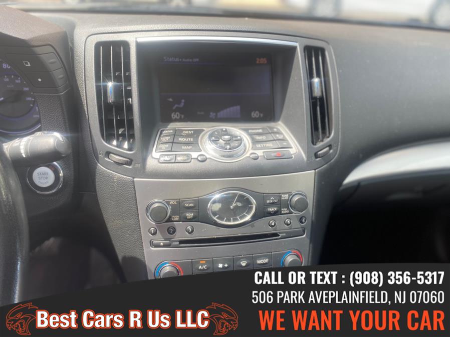 Used INFINITI G37 Sedan 4dr x AWD 2013 | Best Cars R Us LLC. Plainfield, New Jersey Used INFINITI G37 Sedan 4dr x AWD 2013 | Best Cars R Us LLC. Plainfield, New Jersey