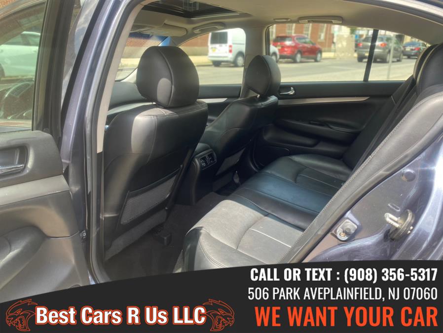 Used INFINITI G37 Sedan 4dr x AWD 2013 | Best Cars R Us LLC. Plainfield, New Jersey Used INFINITI G37 Sedan 4dr x AWD 2013 | Best Cars R Us LLC. Plainfield, New Jersey