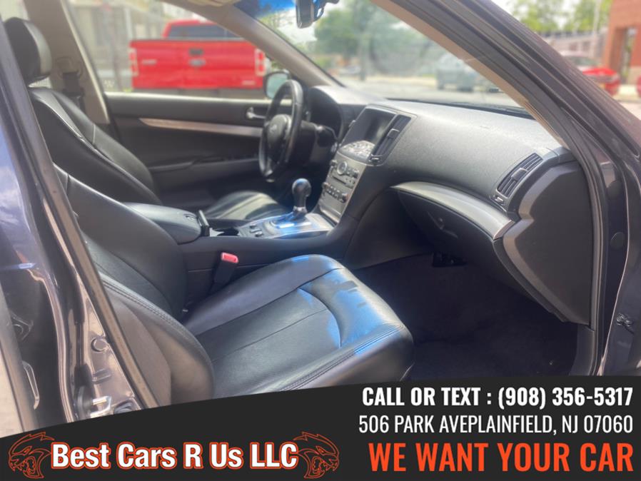 Used INFINITI G37 Sedan 4dr x AWD 2013 | Best Cars R Us LLC. Plainfield, New Jersey Used INFINITI G37 Sedan 4dr x AWD 2013 | Best Cars R Us LLC. Plainfield, New Jersey