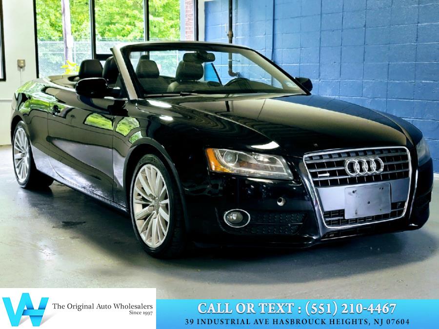 Used Audi A5 2dr Cabriolet Auto quattro 2.0T Premium Plus 2012 | AW Auto & Truck Wholesalers, Inc. Hasbrouck Heights, New Jersey