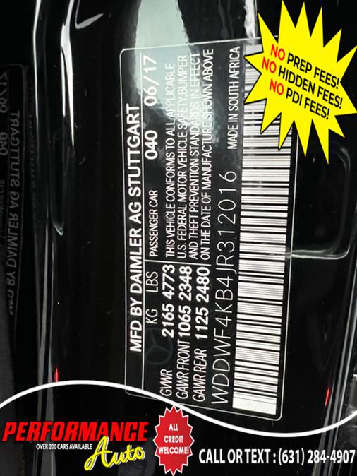 2018 Mercedes-Benz C-Class C 300 4MATIC Sedan, available for sale in Bohemia, New York | Performance Auto Inc. Bohemia, New York 2018 Mercedes-Benz C-Class C 300 4MATIC Sedan, available for sale in Bohemia, New York | Performance Auto Inc. Bohemia, New York