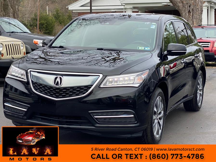 Used Acura MDX SH-AWD 4dr w/Tech 2016 | Lava Motors. Canton, Connecticut