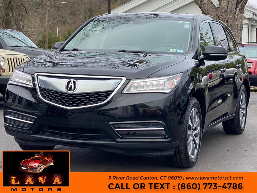 2016 Acura MDX SH-AWD 4dr w/Tech, available for sale in Canton, Connecticut | Lava Motors. Canton, Connecticut 2016 Acura MDX SH-AWD 4dr w/Tech, available for sale in Canton, Connecticut | Lava Motors. Canton, Connecticut