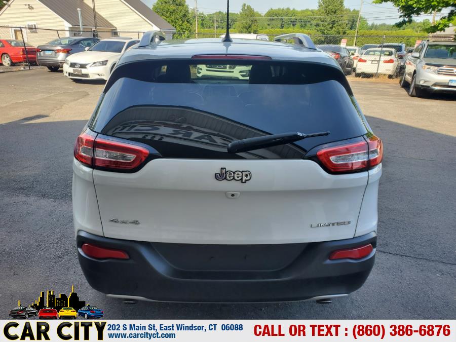 Used Jeep Cherokee 4WD 4dr Limited 2014 | Car City LLC. East Windsor, Connecticut Used Jeep Cherokee 4WD 4dr Limited 2014 | Car City LLC. East Windsor, Connecticut