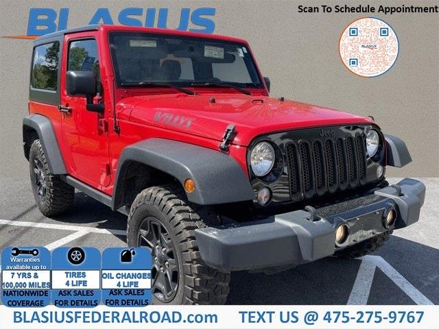 Used Jeep Wrangler Willys Wheeler 2017 | Blasius Federal Road. Brookfield, Connecticut