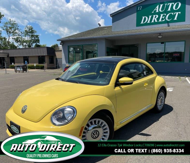 2013 Volkswagen Beetle Coupe 2dr Auto 2.5L w/Sun PZEV, available for sale in Windsor Locks, Connecticut | Auto Direct LLC. Windsor Locks, Connecticut 2013 Volkswagen Beetle Coupe 2dr Auto 2.5L w/Sun PZEV, available for sale in Windsor Locks, Connecticut | Auto Direct LLC. Windsor Locks, Connecticut