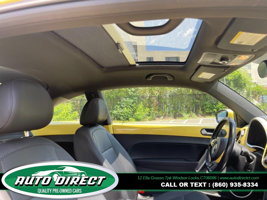 2013 Volkswagen Beetle Coupe 2dr Auto 2.5L w/Sun PZEV, available for sale in Windsor Locks, Connecticut | Auto Direct LLC. Windsor Locks, Connecticut 2013 Volkswagen Beetle Coupe 2dr Auto 2.5L w/Sun PZEV, available for sale in Windsor Locks, Connecticut | Auto Direct LLC. Windsor Locks, Connecticut