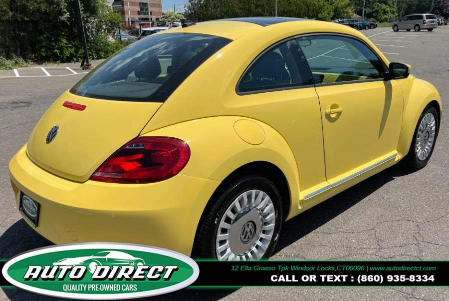 2013 Volkswagen Beetle Coupe 2dr Auto 2.5L w/Sun PZEV, available for sale in Windsor Locks, Connecticut | Auto Direct LLC. Windsor Locks, Connecticut 2013 Volkswagen Beetle Coupe 2dr Auto 2.5L w/Sun PZEV, available for sale in Windsor Locks, Connecticut | Auto Direct LLC. Windsor Locks, Connecticut