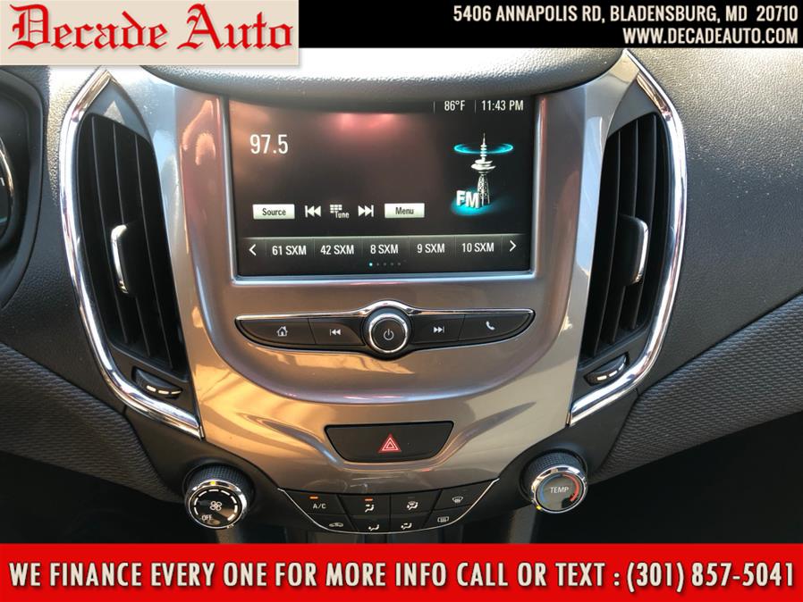 Used Chevrolet Cruze 4dr Sdn 1.4L LT w/1SD 2017 | Decade Auto. Bladensburg, Maryland Used Chevrolet Cruze 4dr Sdn 1.4L LT w/1SD 2017 | Decade Auto. Bladensburg, Maryland