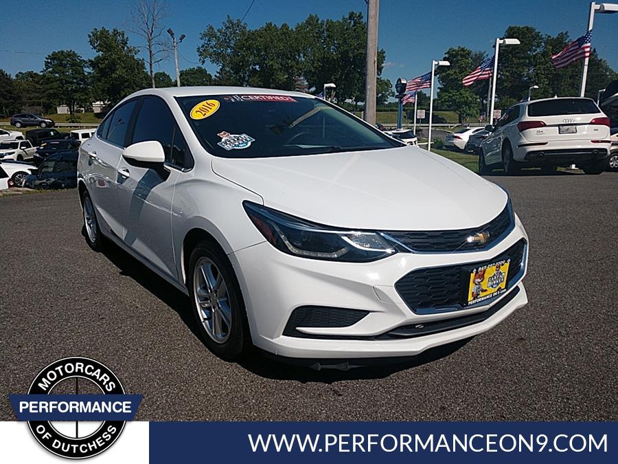 2016 Chevrolet Cruze 4dr Sdn Auto LT, available for sale in Wappingers Falls, New York | Performance Motor Cars. Wappingers Falls, New York
