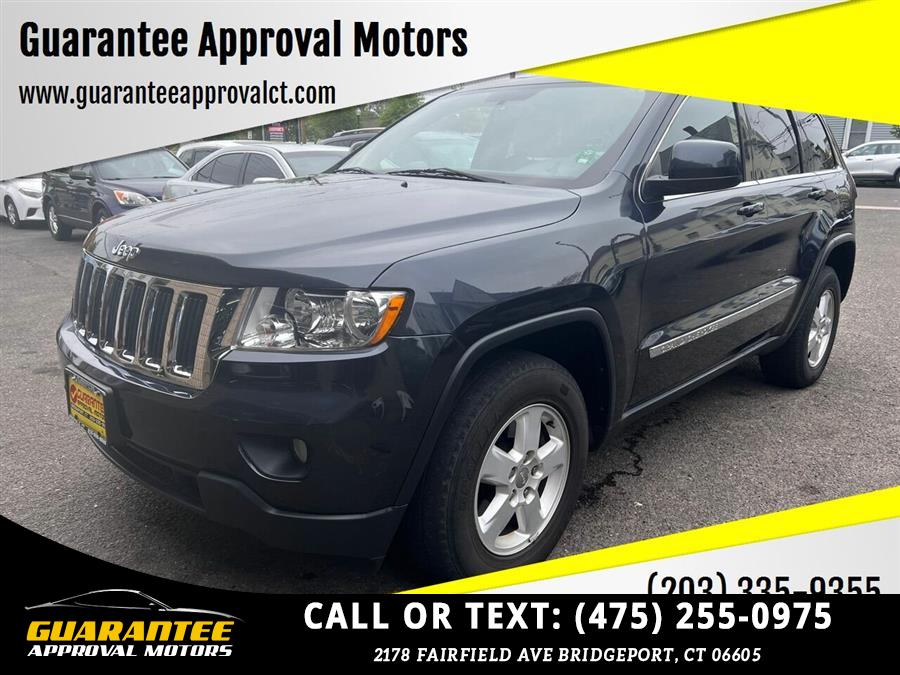 2013 Jeep Grand Cherokee Laredo 4x4 4dr SUV, available for sale in Bridgeport, Connecticut | Guarantee Approval Motors. Bridgeport, Connecticut