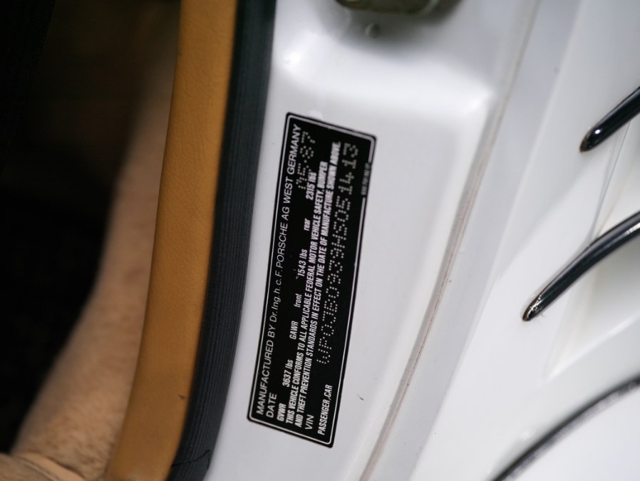Used Porsche 911 Carrera 2dr Coupe 4-Spd Turbo 1987 | Meccanic Shop North Inc. North Salem, New York Used Porsche 911 Carrera 2dr Coupe 4-Spd Turbo 1987 | Meccanic Shop North Inc. North Salem, New York