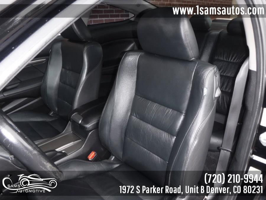 2009 Honda Accord Cpe 2dr V6 Auto EX-L, available for sale in Denver, Colorado | Sam's Automotive. Denver, Colorado 2009 Honda Accord Cpe 2dr V6 Auto EX-L, available for sale in Denver, Colorado | Sam's Automotive. Denver, Colorado