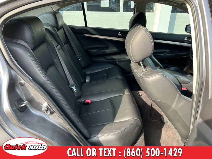2013 Infiniti G37 Sedan 4dr x AWD, available for sale in Bristol, Connecticut | Quick Auto LLC. Bristol, Connecticut 2013 Infiniti G37 Sedan 4dr x AWD, available for sale in Bristol, Connecticut | Quick Auto LLC. Bristol, Connecticut