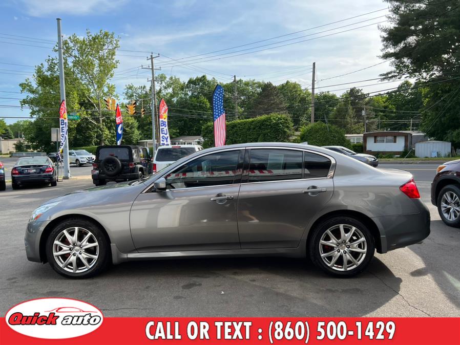 2013 Infiniti G37 Sedan 4dr x AWD, available for sale in Bristol, Connecticut | Quick Auto LLC. Bristol, Connecticut 2013 Infiniti G37 Sedan 4dr x AWD, available for sale in Bristol, Connecticut | Quick Auto LLC. Bristol, Connecticut