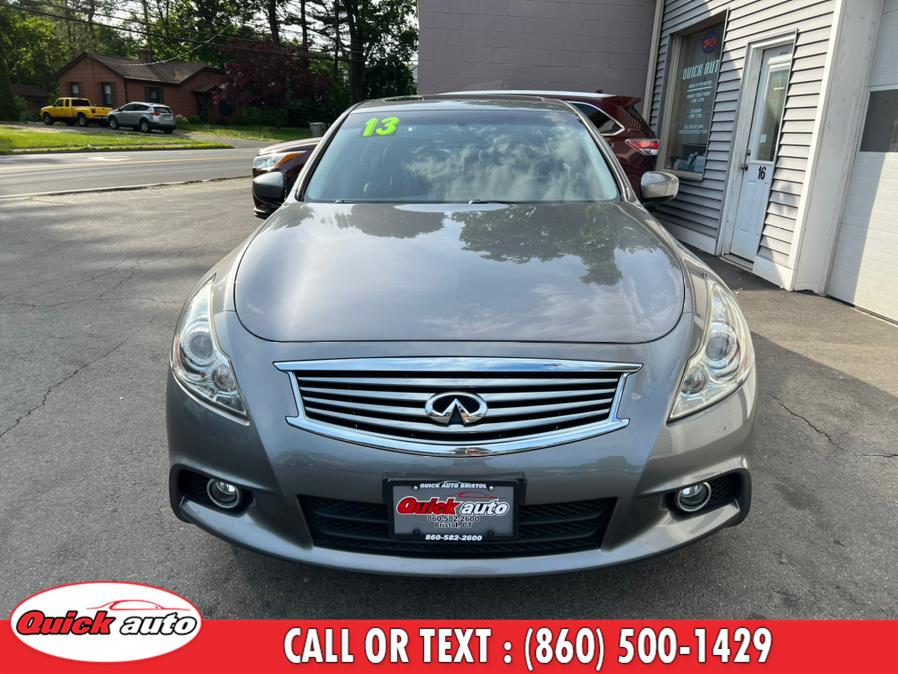 2013 Infiniti G37 Sedan 4dr x AWD, available for sale in Bristol, Connecticut | Quick Auto LLC. Bristol, Connecticut 2013 Infiniti G37 Sedan 4dr x AWD, available for sale in Bristol, Connecticut | Quick Auto LLC. Bristol, Connecticut