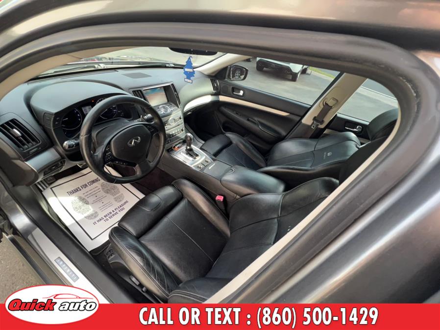 2013 Infiniti G37 Sedan 4dr x AWD, available for sale in Bristol, Connecticut | Quick Auto LLC. Bristol, Connecticut 2013 Infiniti G37 Sedan 4dr x AWD, available for sale in Bristol, Connecticut | Quick Auto LLC. Bristol, Connecticut