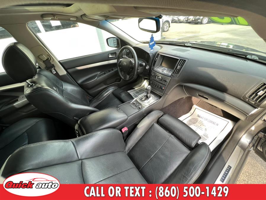 2013 Infiniti G37 Sedan 4dr x AWD, available for sale in Bristol, Connecticut | Quick Auto LLC. Bristol, Connecticut 2013 Infiniti G37 Sedan 4dr x AWD, available for sale in Bristol, Connecticut | Quick Auto LLC. Bristol, Connecticut