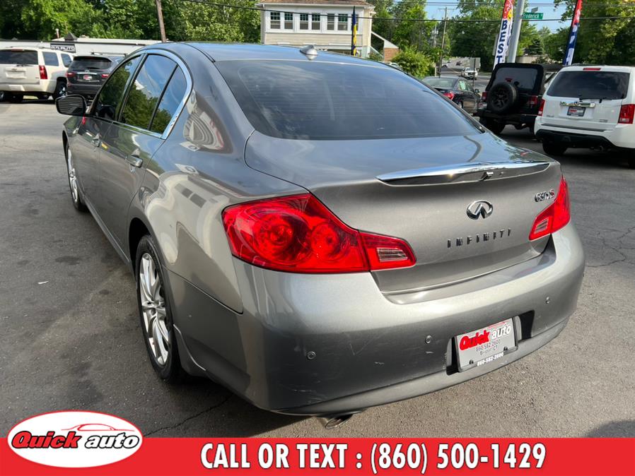 2013 Infiniti G37 Sedan 4dr x AWD, available for sale in Bristol, Connecticut | Quick Auto LLC. Bristol, Connecticut 2013 Infiniti G37 Sedan 4dr x AWD, available for sale in Bristol, Connecticut | Quick Auto LLC. Bristol, Connecticut