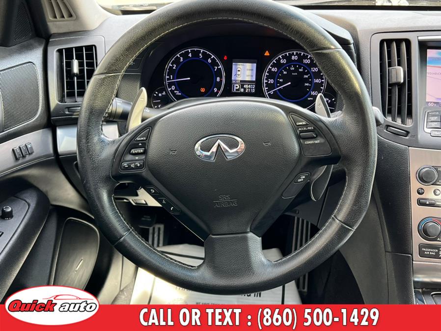 2013 Infiniti G37 Sedan 4dr x AWD, available for sale in Bristol, Connecticut | Quick Auto LLC. Bristol, Connecticut 2013 Infiniti G37 Sedan 4dr x AWD, available for sale in Bristol, Connecticut | Quick Auto LLC. Bristol, Connecticut