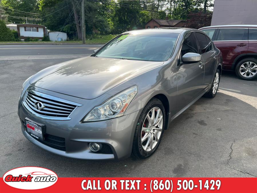 2013 Infiniti G37 Sedan 4dr x AWD, available for sale in Bristol, Connecticut | Quick Auto LLC. Bristol, Connecticut 2013 Infiniti G37 Sedan 4dr x AWD, available for sale in Bristol, Connecticut | Quick Auto LLC. Bristol, Connecticut