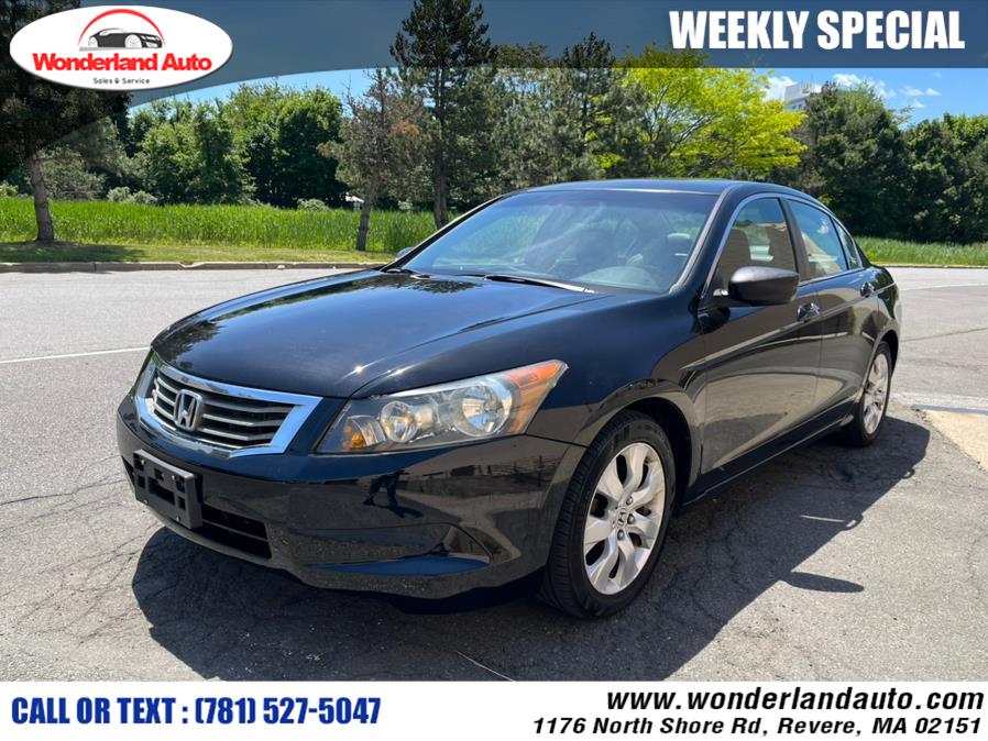 2009 Honda Accord Sdn 4dr I4 Auto EX-L, available for sale in Revere, Massachusetts | Wonderland Auto. Revere, Massachusetts