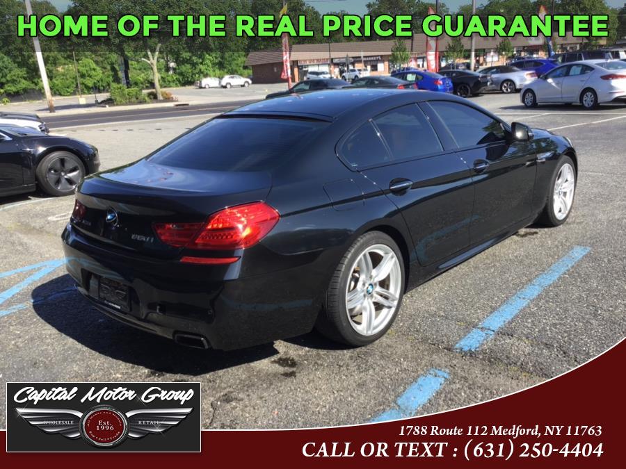 2016 BMW 6 Series 4dr Sdn 650i xDrive AWD Gran Coupe, available for sale in Medford, New York | Capital Motor Group Inc. Medford, New York 2016 BMW 6 Series 4dr Sdn 650i xDrive AWD Gran Coupe, available for sale in Medford, New York | Capital Motor Group Inc. Medford, New York