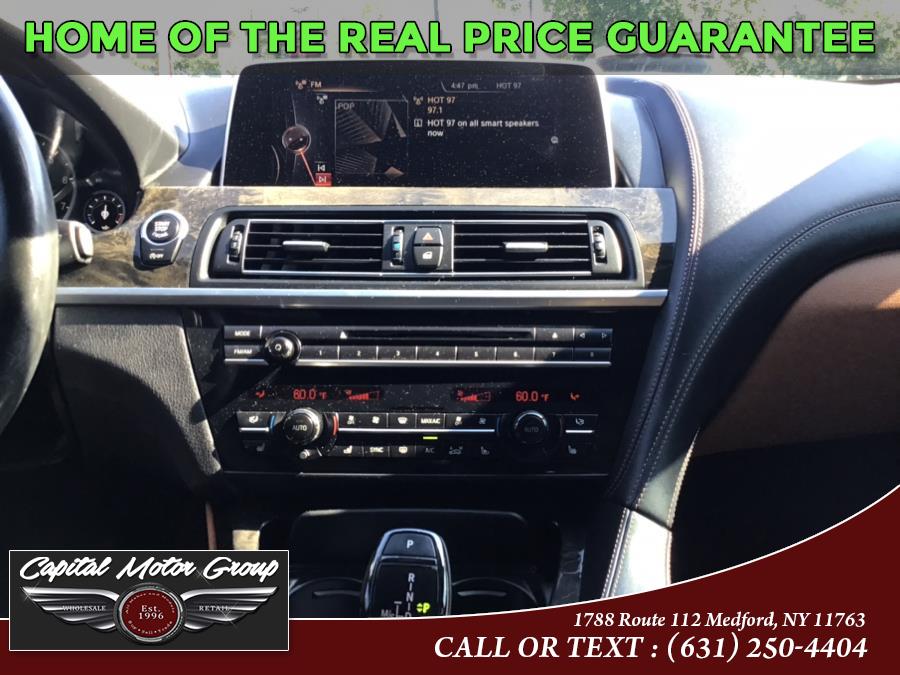 2016 BMW 6 Series 4dr Sdn 650i xDrive AWD Gran Coupe, available for sale in Medford, New York | Capital Motor Group Inc. Medford, New York 2016 BMW 6 Series 4dr Sdn 650i xDrive AWD Gran Coupe, available for sale in Medford, New York | Capital Motor Group Inc. Medford, New York