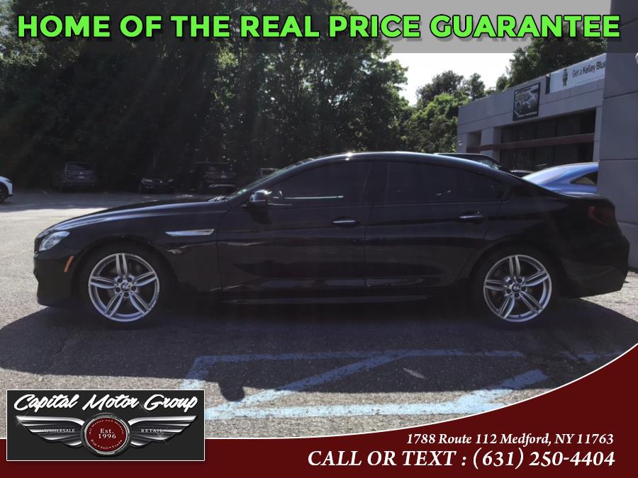 2016 BMW 6 Series 4dr Sdn 650i xDrive AWD Gran Coupe, available for sale in Medford, New York | Capital Motor Group Inc. Medford, New York 2016 BMW 6 Series 4dr Sdn 650i xDrive AWD Gran Coupe, available for sale in Medford, New York | Capital Motor Group Inc. Medford, New York
