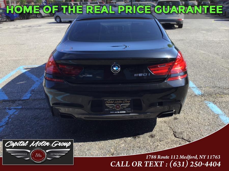 2016 BMW 6 Series 4dr Sdn 650i xDrive AWD Gran Coupe, available for sale in Medford, New York | Capital Motor Group Inc. Medford, New York 2016 BMW 6 Series 4dr Sdn 650i xDrive AWD Gran Coupe, available for sale in Medford, New York | Capital Motor Group Inc. Medford, New York