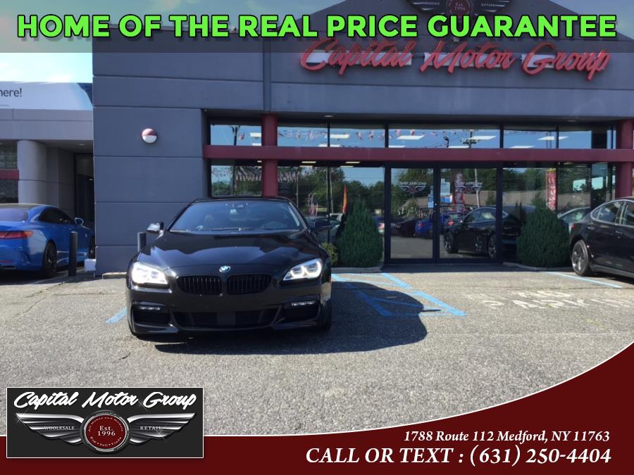 2016 BMW 6 Series 4dr Sdn 650i xDrive AWD Gran Coupe, available for sale in Medford, New York | Capital Motor Group Inc. Medford, New York 2016 BMW 6 Series 4dr Sdn 650i xDrive AWD Gran Coupe, available for sale in Medford, New York | Capital Motor Group Inc. Medford, New York