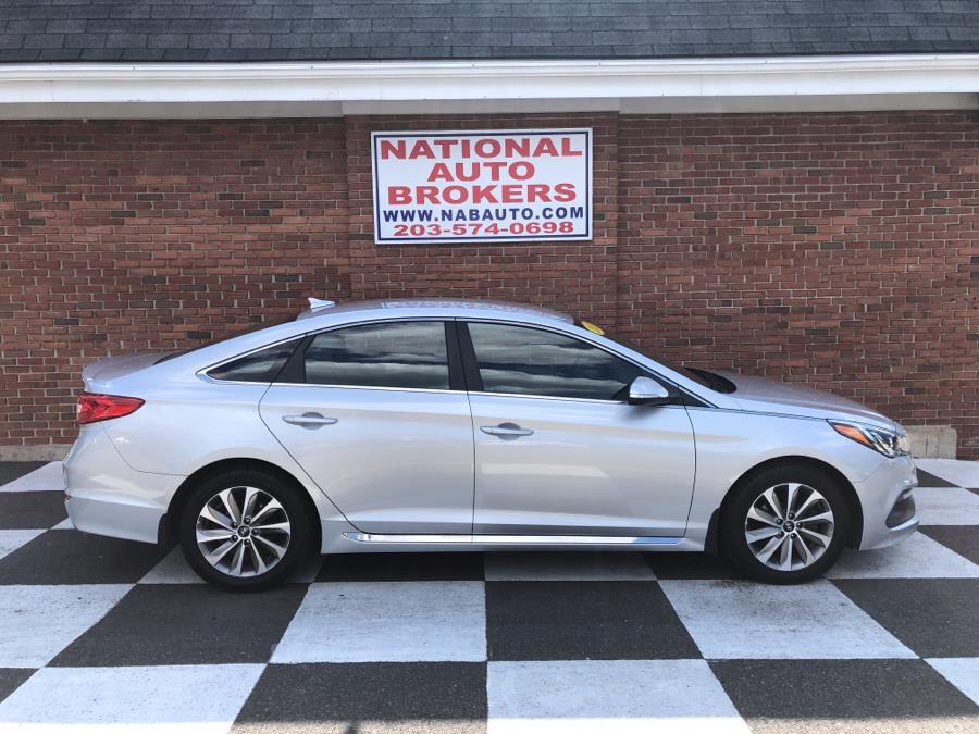 2017 Hyundai Sonata Sport 2.4L PZEV Sport, available for sale in Waterbury, Connecticut | National Auto Brokers, Inc.. Waterbury, Connecticut 2017 Hyundai Sonata Sport 2.4L PZEV Sport, available for sale in Waterbury, Connecticut | National Auto Brokers, Inc.. Waterbury, Connecticut