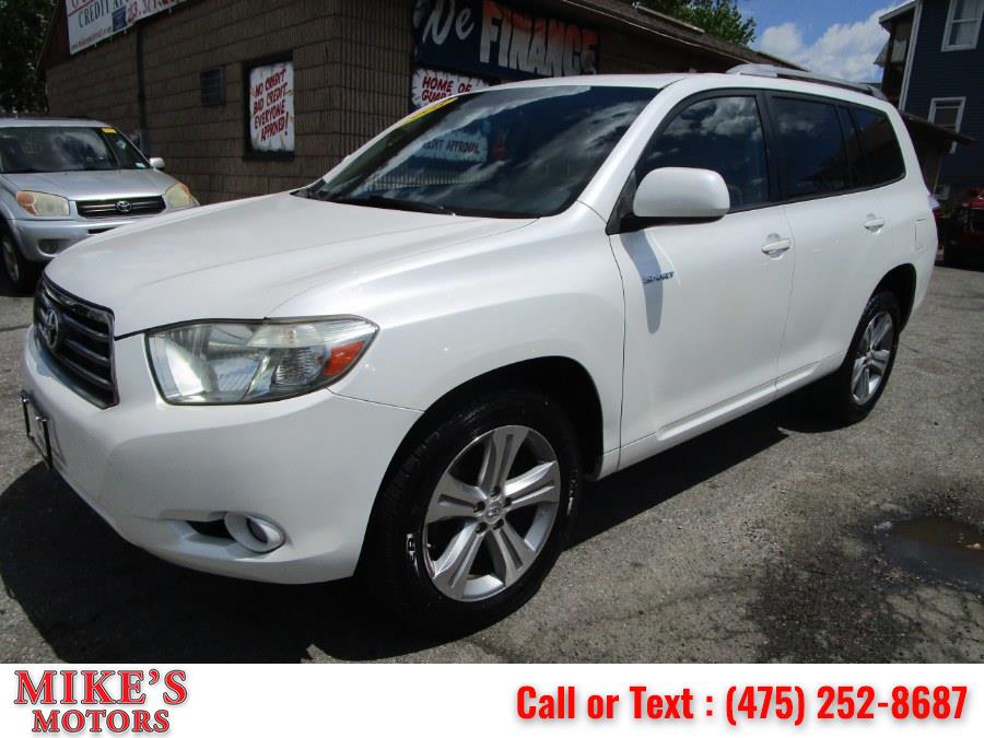 2008 Toyota Highlander 4WD 4dr Sport, available for sale in Stratford, Connecticut | Mike's Motors LLC. Stratford, Connecticut