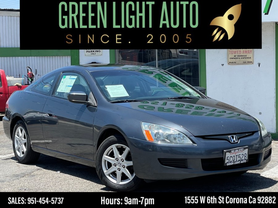 Used Honda Accord Cpe EX Auto V6 w/Leather/Navi 2003 | Green Light Auto. Corona, California Used Honda Accord Cpe EX Auto V6 w/Leather/Navi 2003 | Green Light Auto. Corona, California
