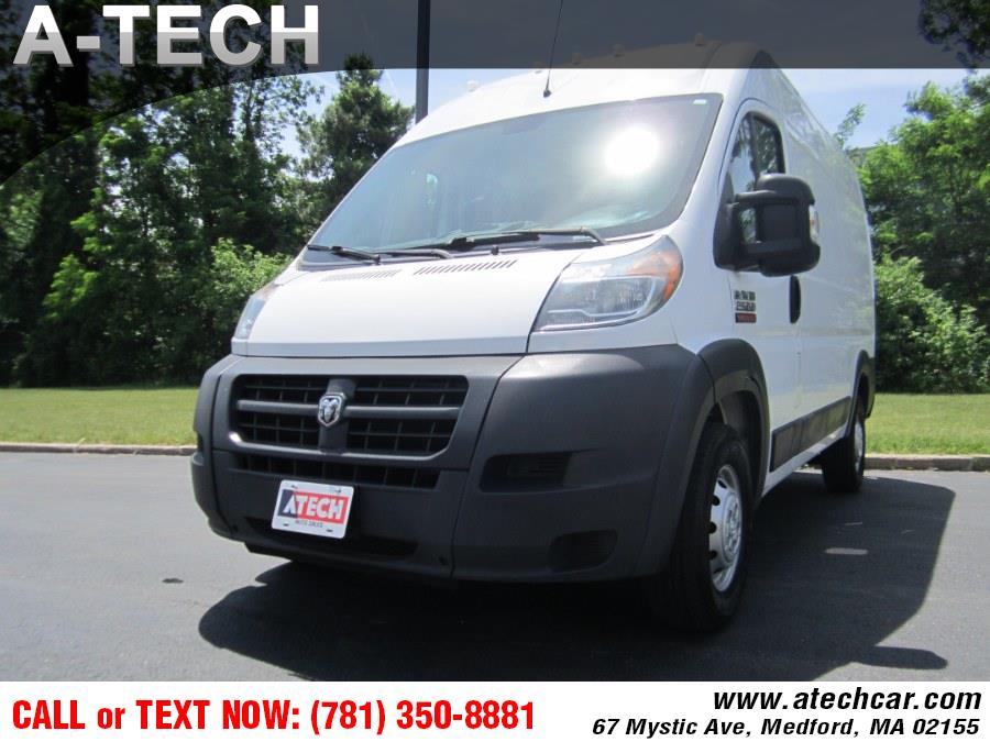 2017 Ram ProMaster Cargo Van 2500 High Roof 136" WB, available for sale in Medford, Massachusetts | A-Tech. Medford, Massachusetts 2017 Ram ProMaster Cargo Van 2500 High Roof 136" WB, available for sale in Medford, Massachusetts | A-Tech. Medford, Massachusetts