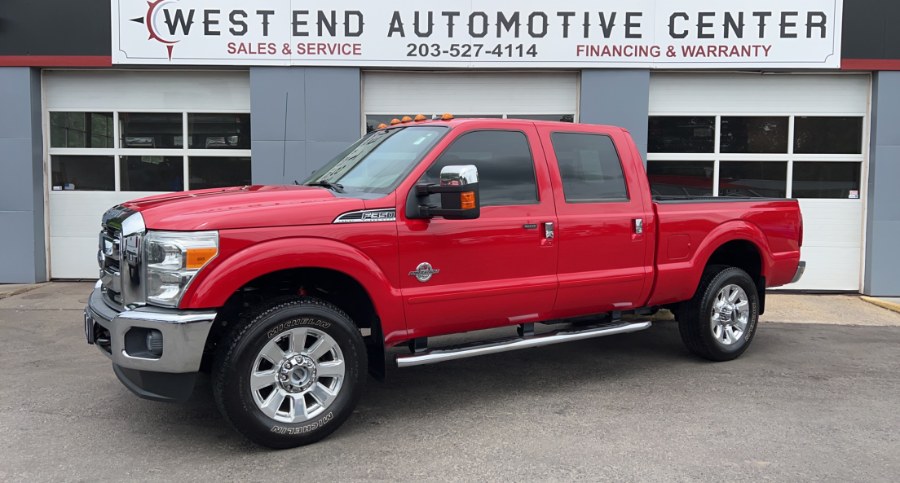 2014 Ford Super Duty F-350 SRW 4WD Crew Cab 156" Lariat, available for sale in Waterbury, Connecticut | West End Automotive Center. Waterbury, Connecticut